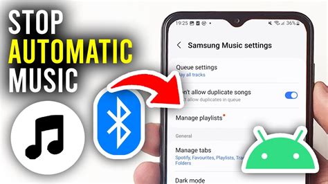 how to stop music from automatically playing on your device